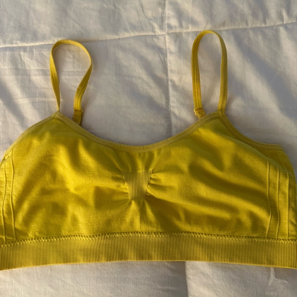 Custom made Redskins “R” Yellow Bralette! ✨ - Picture 2 of 5